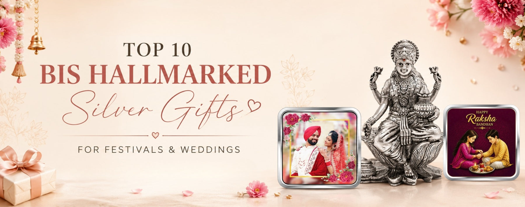 Top 10 BIS Hallmarked Silver Gifts for Festivals and Weddings