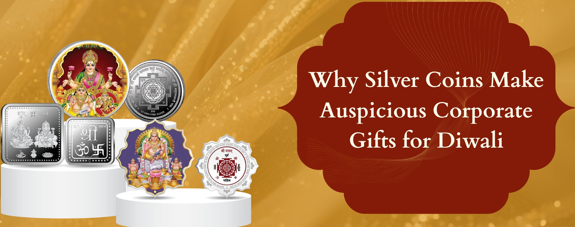 Why Silver Coins Make Auspicious Corporate Gifts for Diwali
