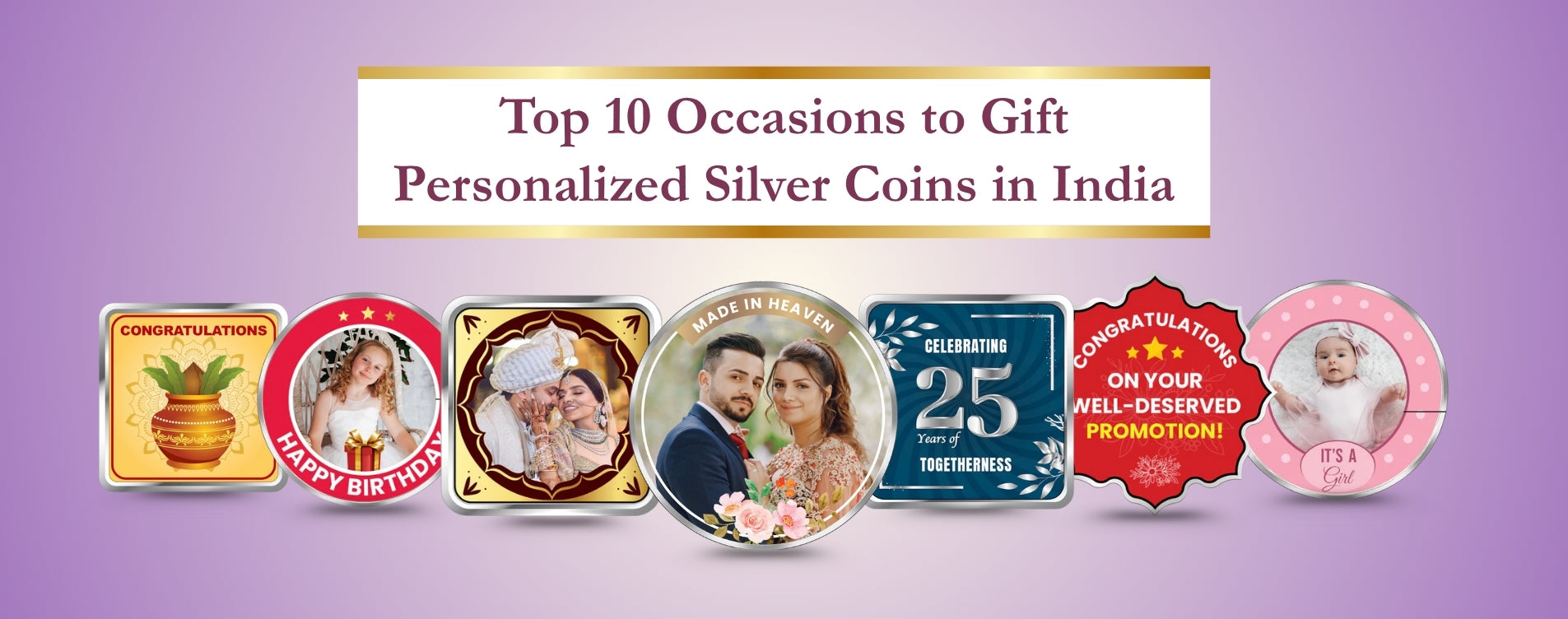 Top 10 Occasions to Gift Personalized Silver Coins in India