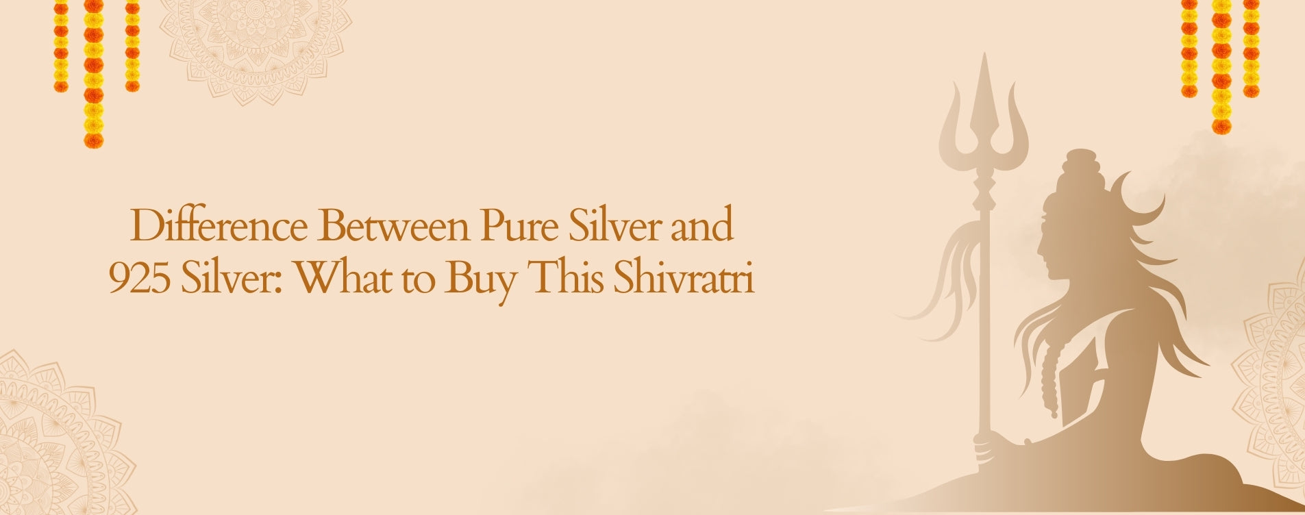 Difference Between Pure Silver and 925 Silver: What to Buy This Shivratri