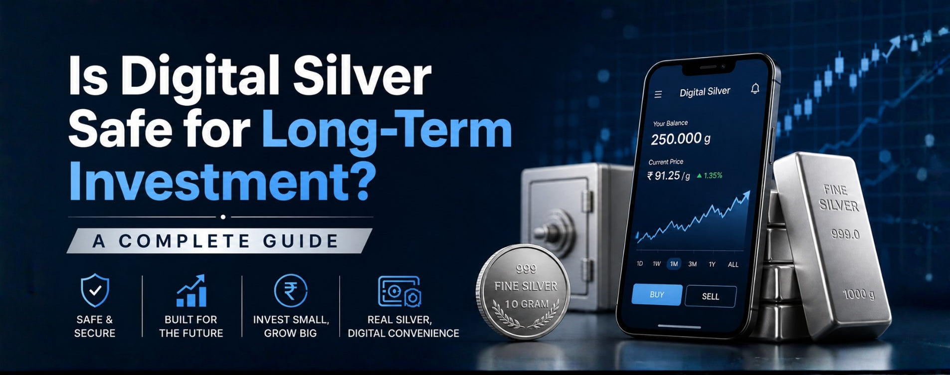 Is Digital Silver Safe for Long-Term Investment? A Complete Guide