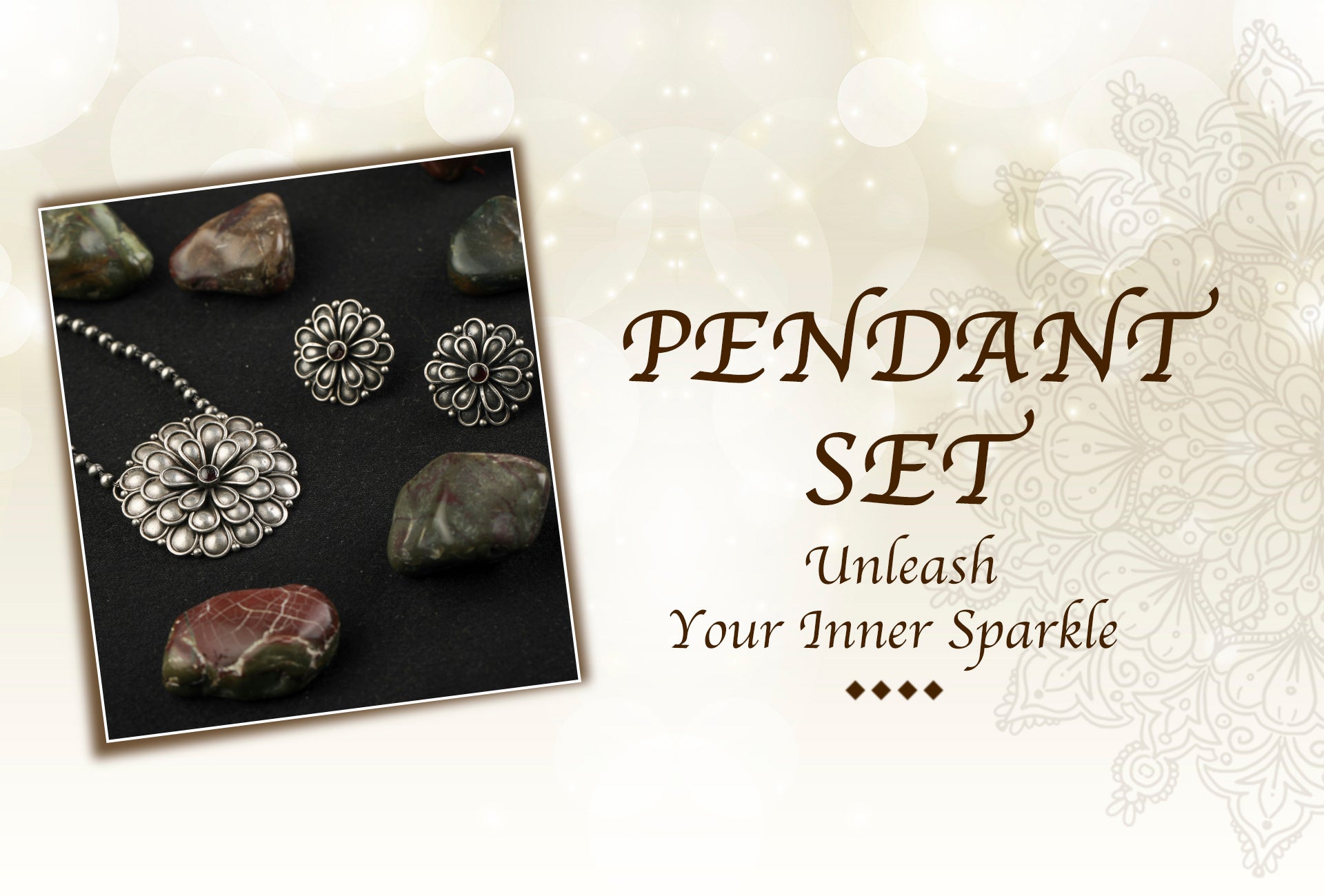SL30 - Silver Pendant Set
