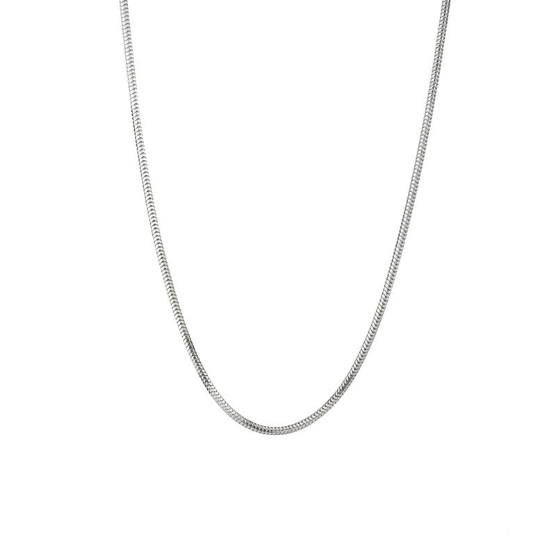 Sleek 925 Silver Snake Chain