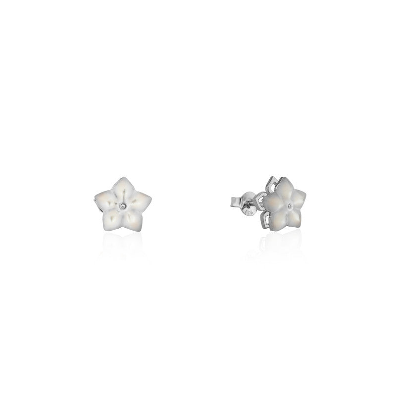 925 Silver Spinning Petal Earrings