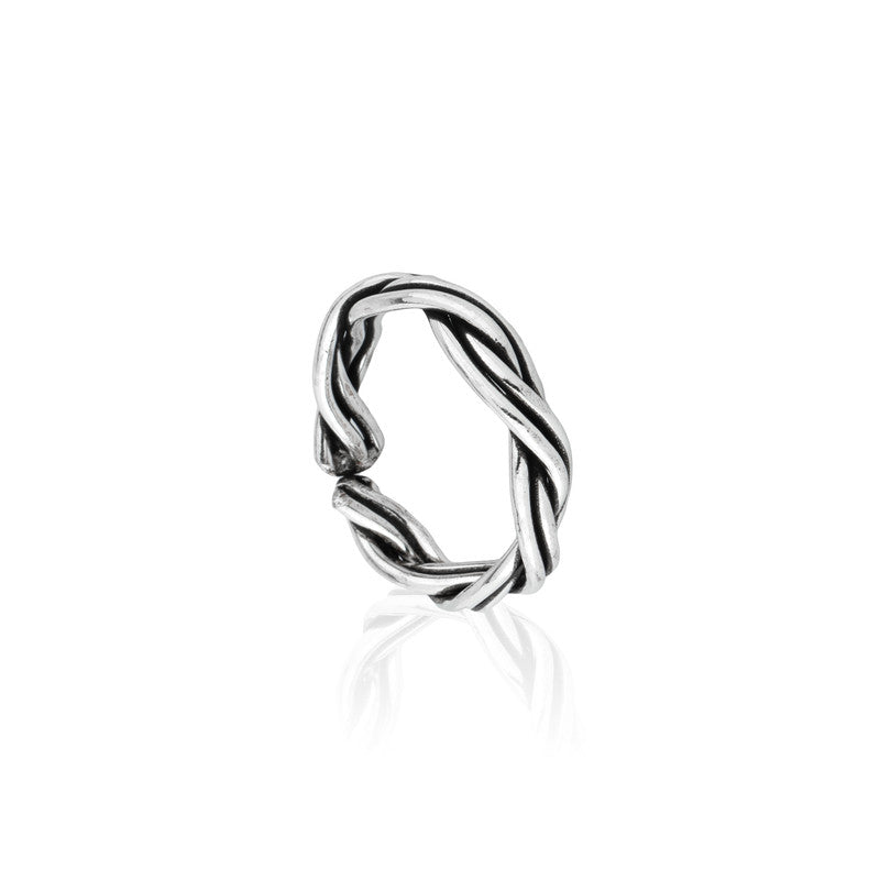 925 Silver Twist Antique Ring