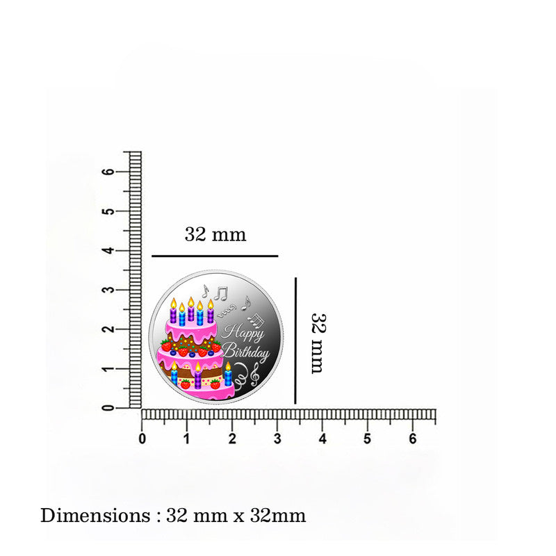 Happy Birthday 999 Pure Silver Coin With Gift Box