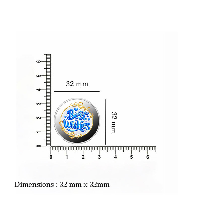 Best Wishes 999 Pure Silver Coin With Gift Box