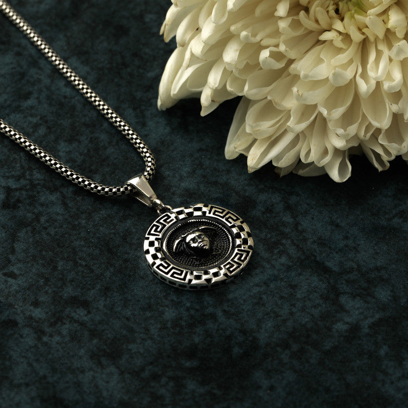 925 Silver Medusa Pendant