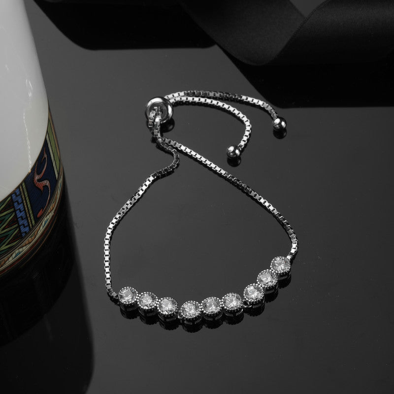 Festive 925 Silver Bubble Bracelet – Ideal Diwali gift and Navratri silver jewelry