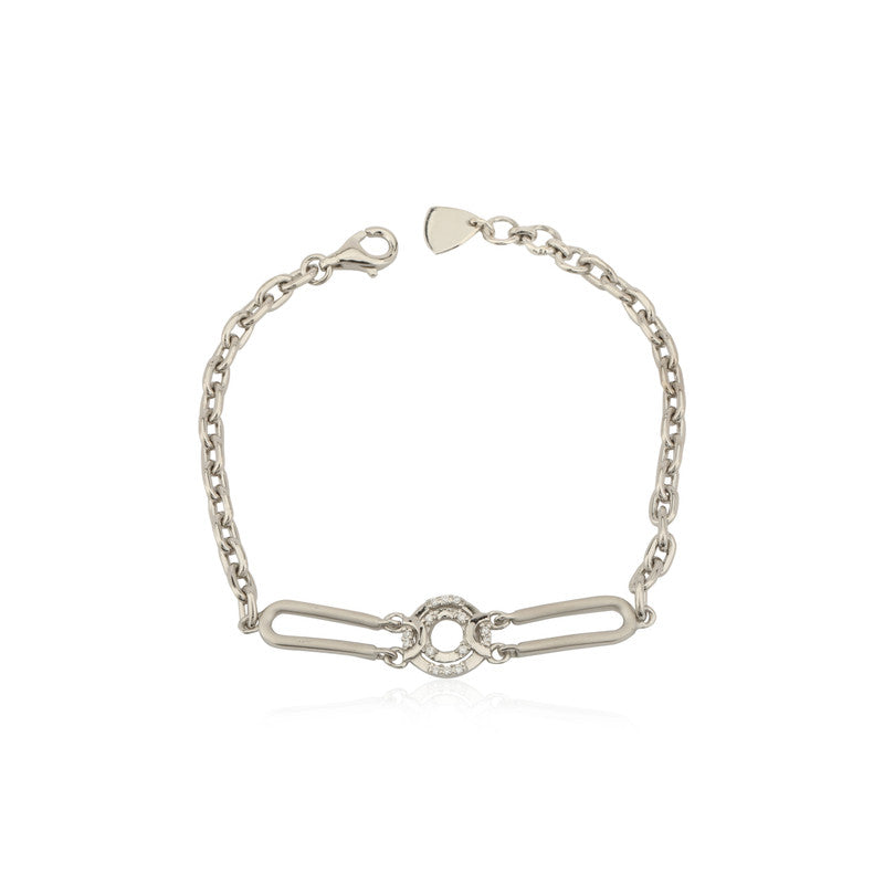925 Silver Butterfly Charm Bracelet – Stylish festive silver jewelry gift for Diwali & Rakhi