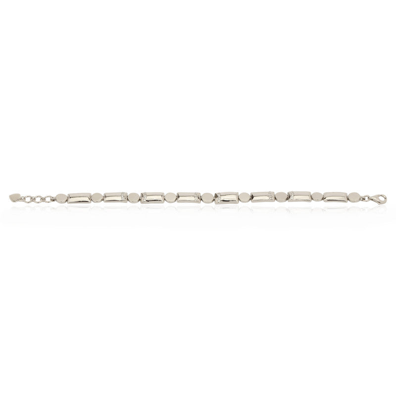 925 Silver Cubic Zirconia Bracelet with Sparkling Stones – Perfect Festive Jewelry Gift for Rakhi & Special Occasions