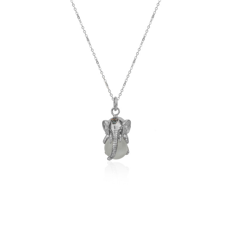 925 Silver Ganesha Pendant for festive gifting