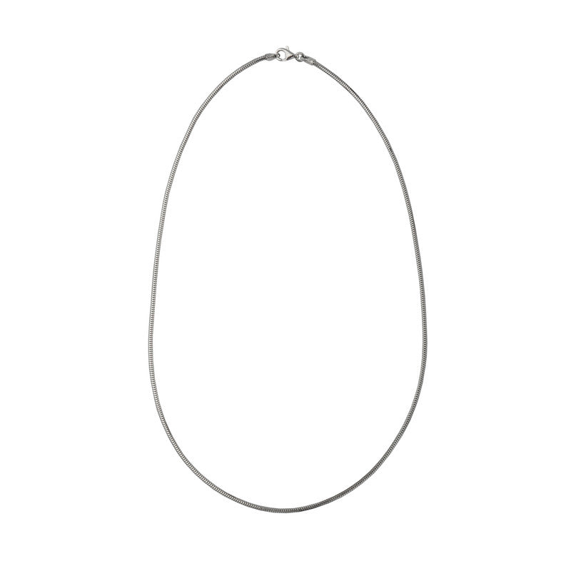 Sleek 925 Silver Snake Chain for Diwali gifting, elegant festive jewelry for men and women