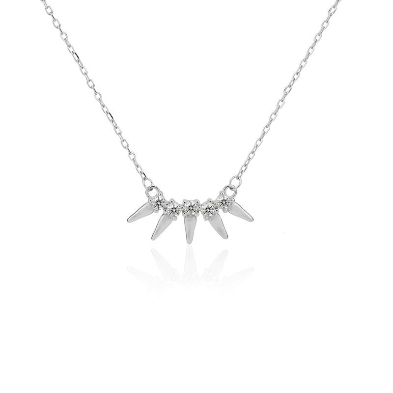 Elegant 925 Silver Sparkle Pendant – dazzling festive jewelry for Diwali, Rakhi, and special occasions.