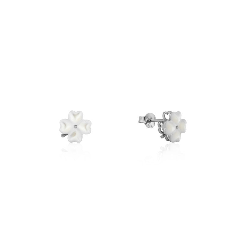 925 Silver Spinning Heart Earrings close-up – stylish festive jewelry for women, ideal Diwali and wedding gift.
