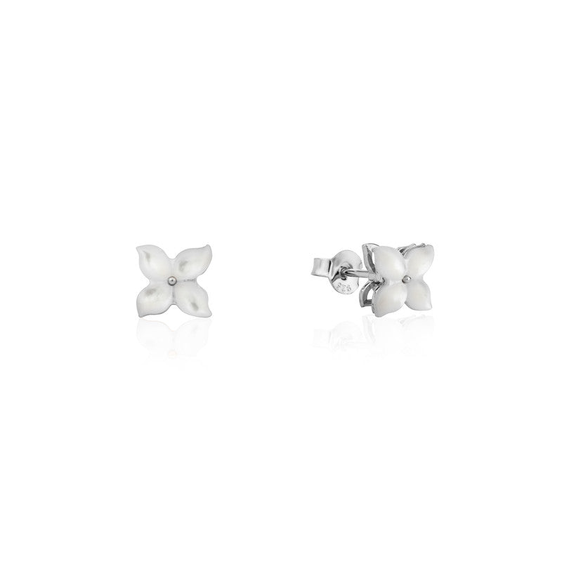 925 Silver Spinning Leaf Design Earrings close-up – stylish festive jewelry for women, ideal Diwali and wedding gift.