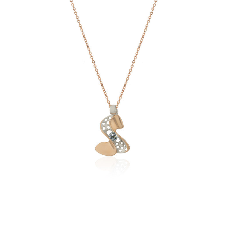 925 Silver Symbol of Success Necklace on white background – elegant festive jewelry gift for women