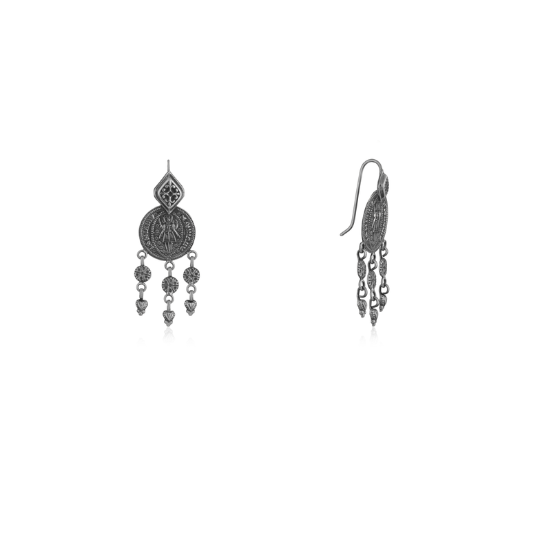 925 Silver Tassel Earrings product image – classic sterling silver jewellery with polished finish.