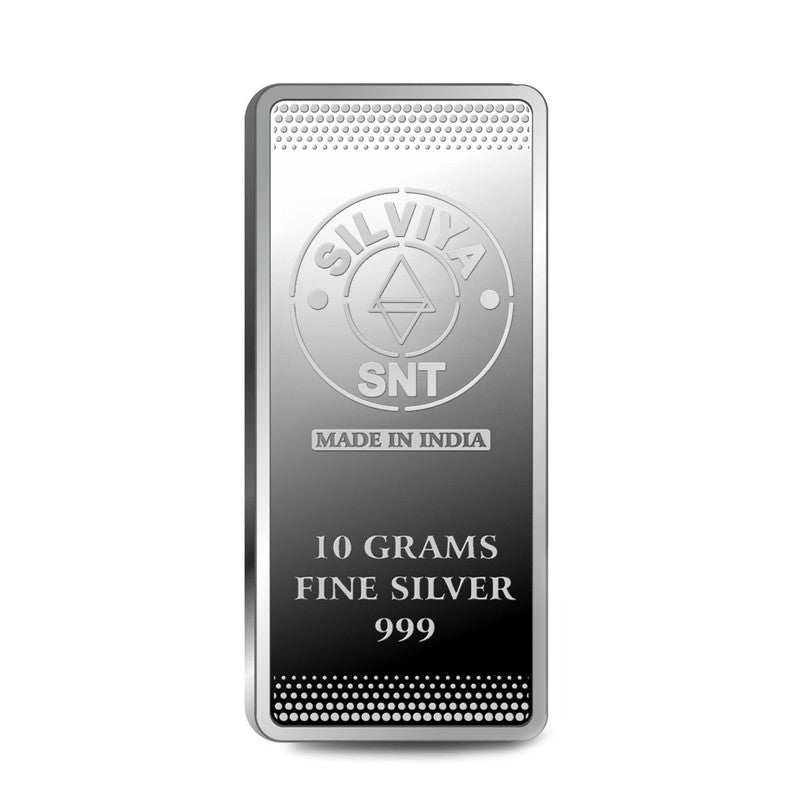 Banyan Tree 999 Pure Silver Coin Bar Shape