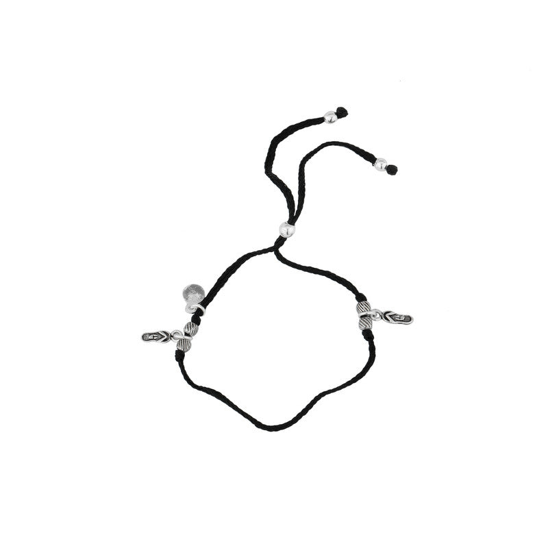 Bohemian 925 Silver Anklet – Trendy festive jewelry for Diwali, Navratri, and gifting