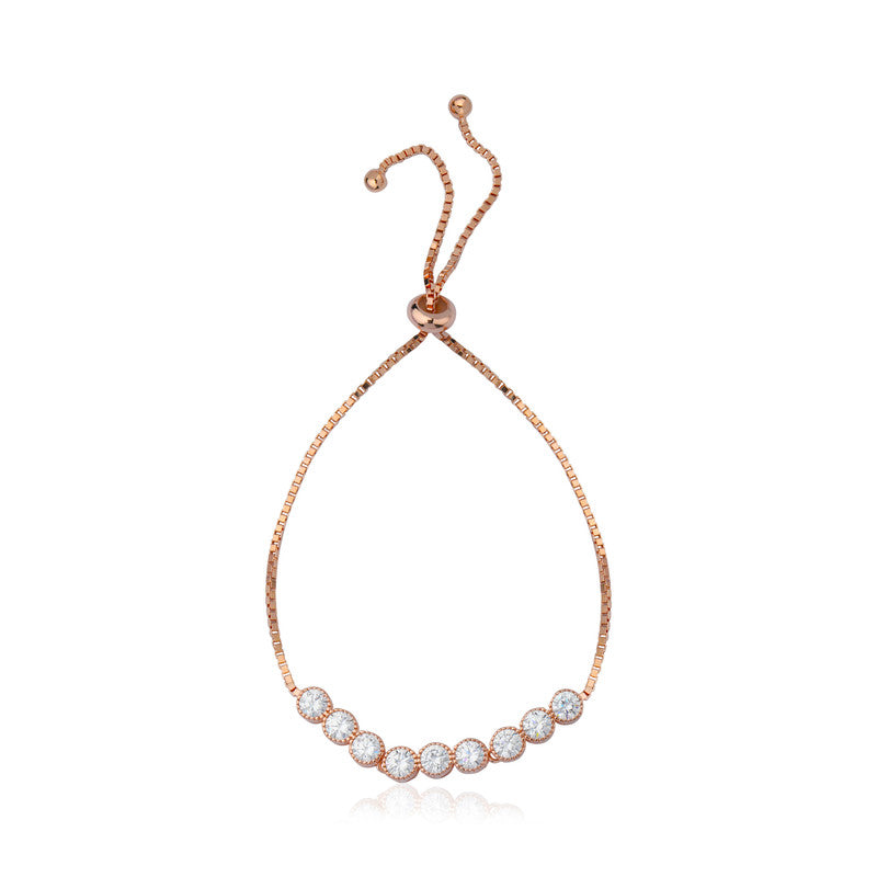 Bubble Chain Bracelet in 925 Silver – Elegant Festive Jewellery for Diwali & Karva Chauth