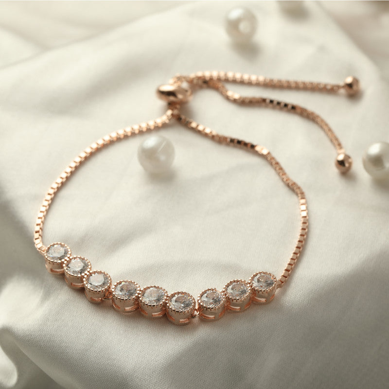 Bubble Chain Bracelet – Stylish Silver Jewellery for Diwali, Navratri & Anniversary Festivities