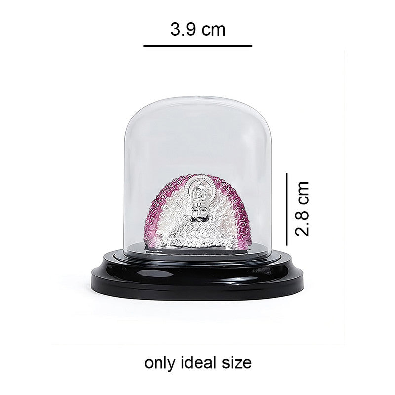 925 Silver Khatu Shyam Idol for Office Desk & Car Dashboard