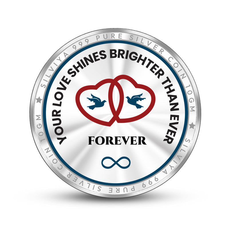 999 Pure Silver Silver Jubilee Coin – Design backside