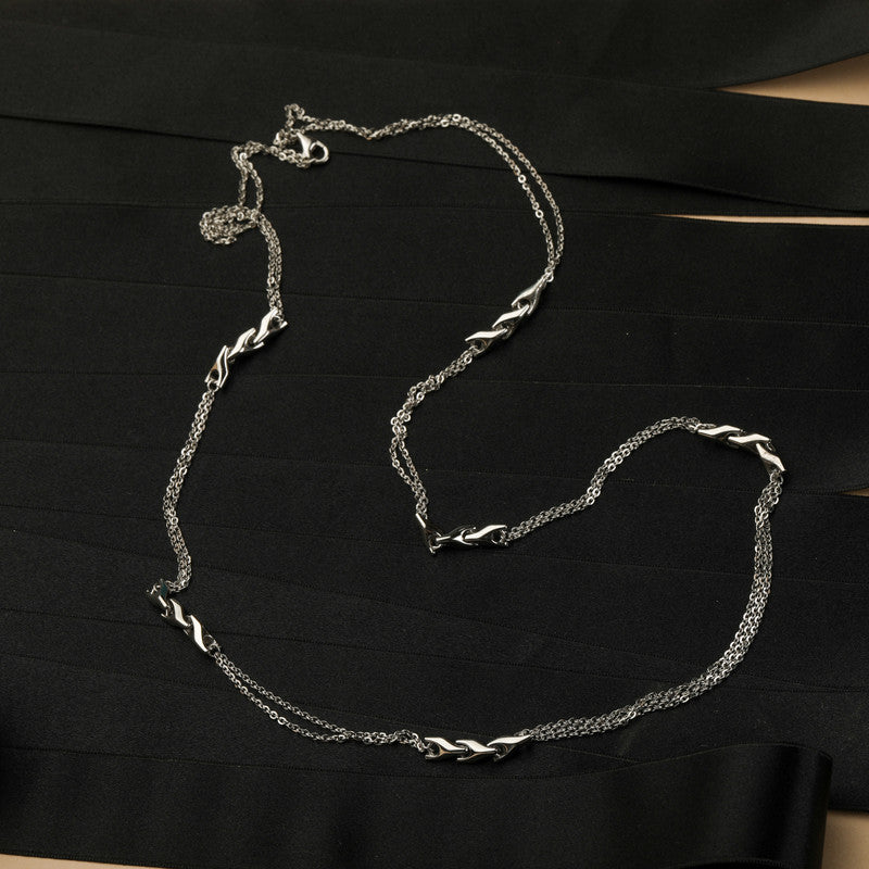 Pure 925 Silver Long Chain perfect for Raksha Bandhan, Diwali, and wedding gifts