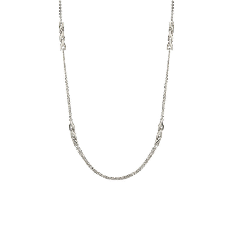 925 Silver Long Chain ideal for festive jewelry collections, perfect for Diwali gifting