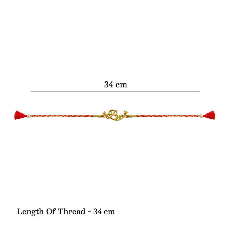 Silver Bro Design rakhi For Brother