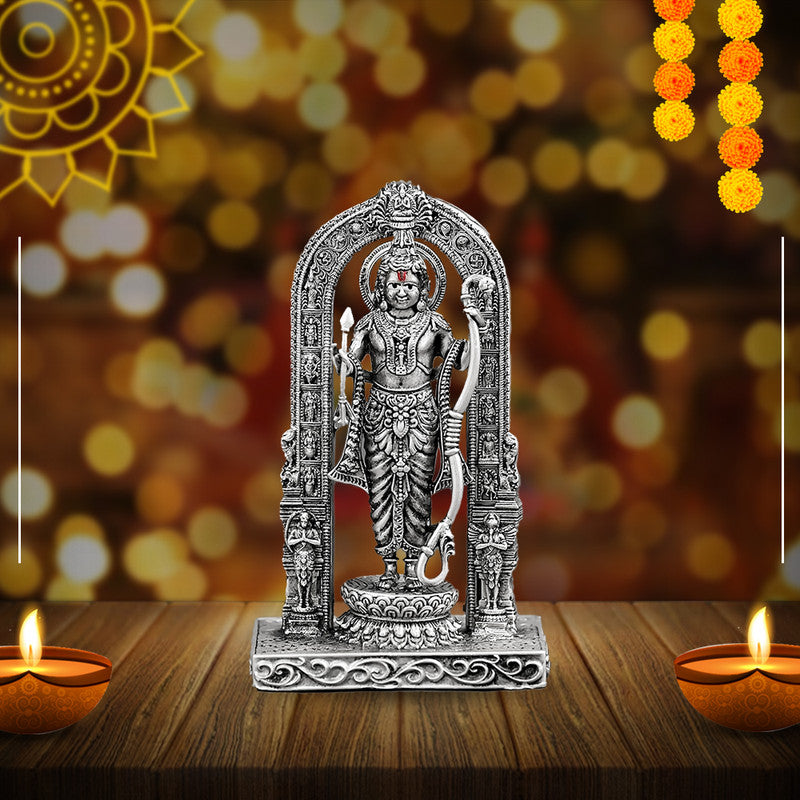 925 Silver Ram Lalla Viraajman 3D Idol