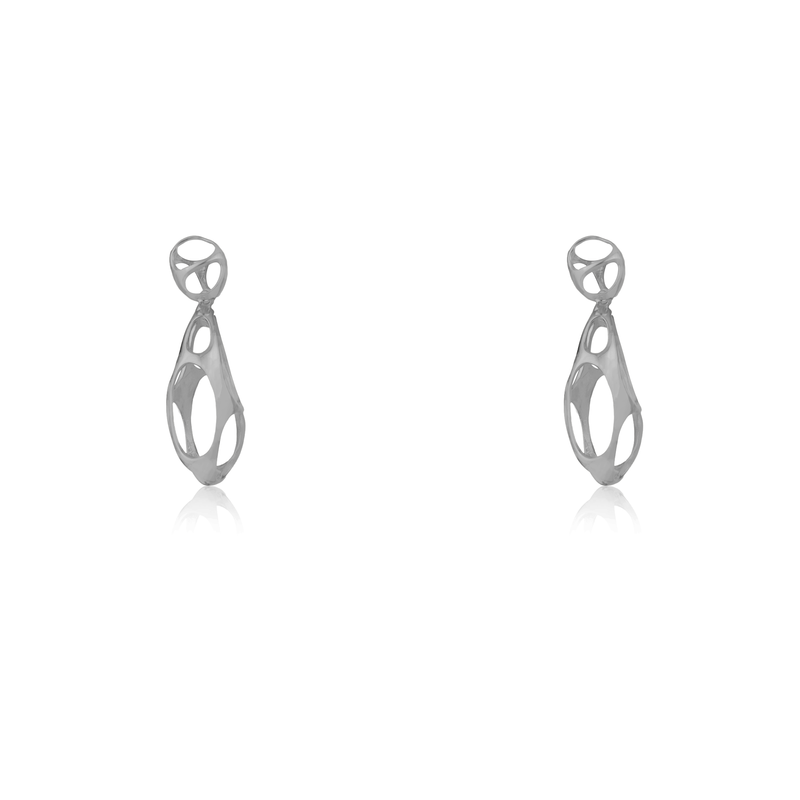 925 Silver Fancy Falls Earrings with elegant drop design, perfect for festive occasions and daily wear.