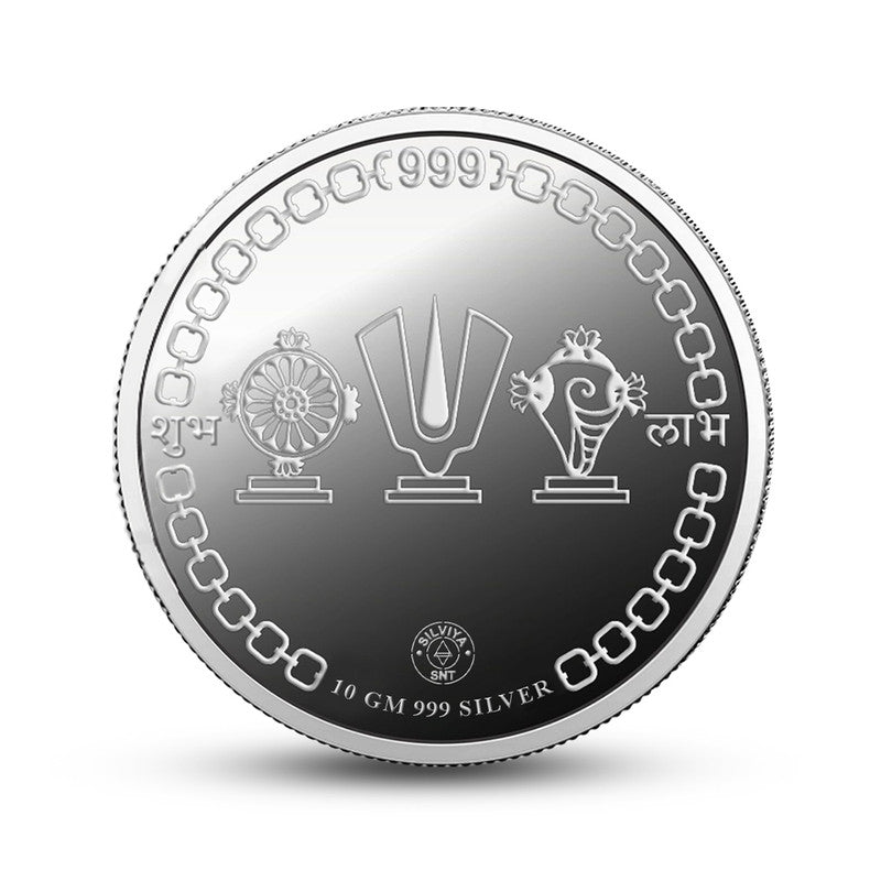 Tirupati Bala Ji Temple 999 Pure Silver Coin Round Shape
