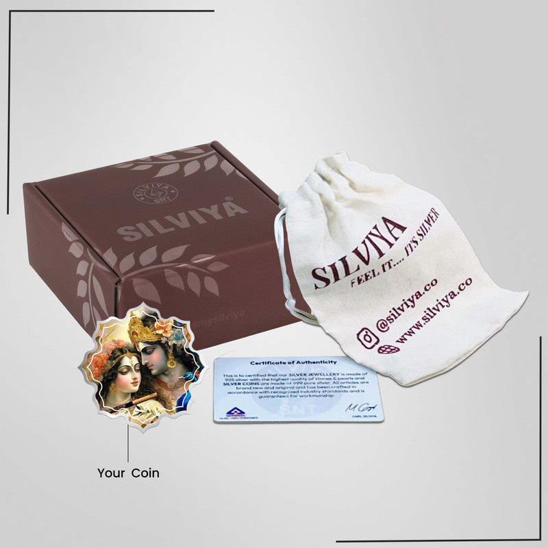Celebrate Rakshabandhan with 999 Pure Silver Lotus Shape