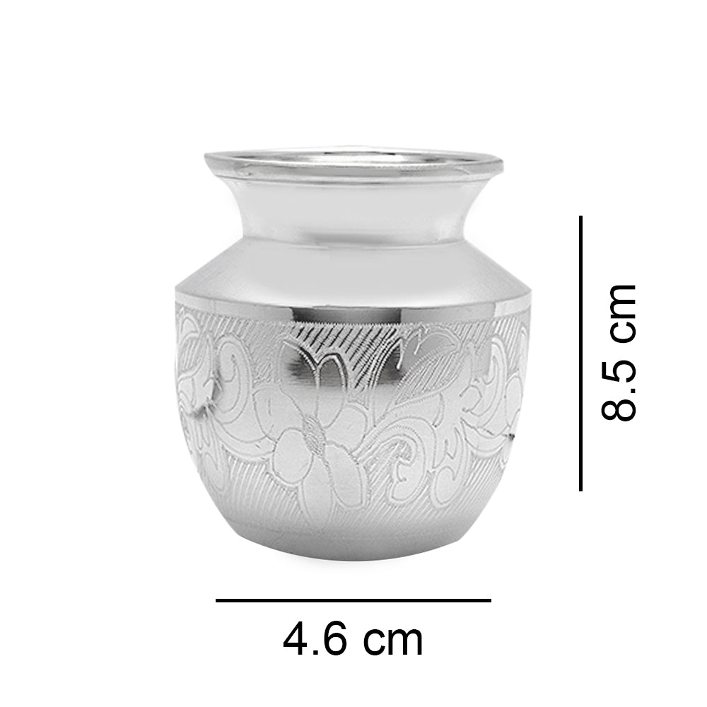 Dimensions of 925 Silver Designer Kalash – size and weight guide for rituals