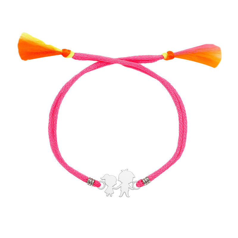 Silver Brother Sister Duo Rakhi – silver Rakhi