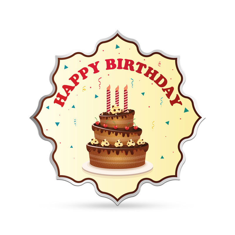 Lotus shape 999 silver coin with customised precious birthday photo.