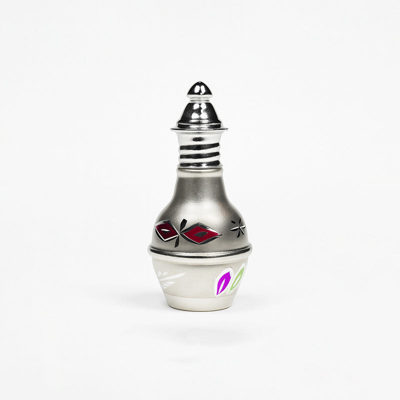 925 Silver Antique Finish Sindoor Dabbi with Stick
