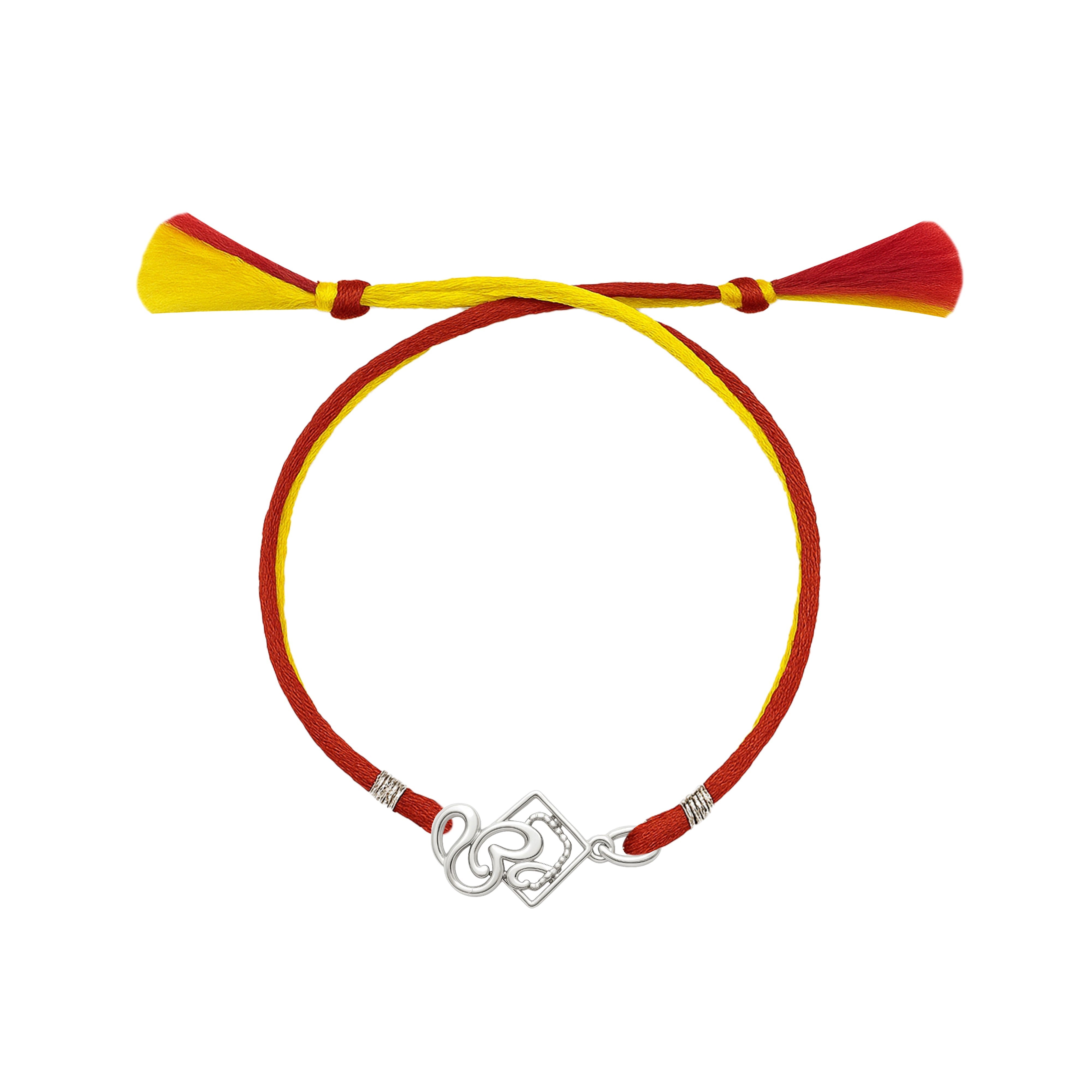 Silver Rakhi with Om Pendant for Brother