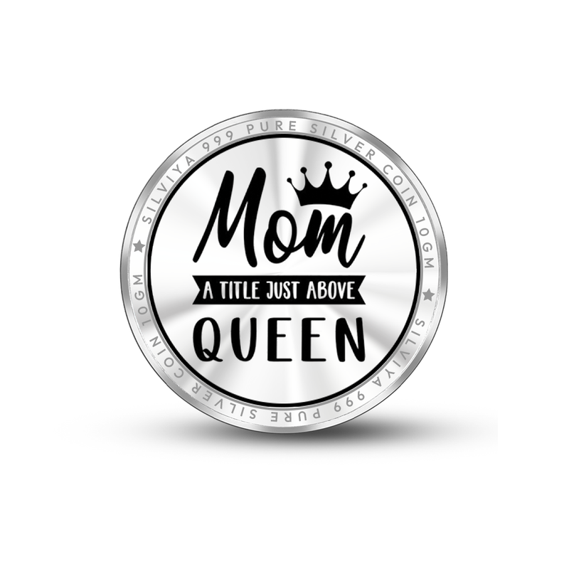 Mother's Day Gifts 999 Pure Silver Coin Round Shape