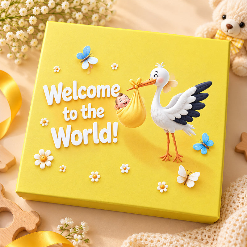 New Born Baby Boy 999 Pure Silver Coin With Gift Box