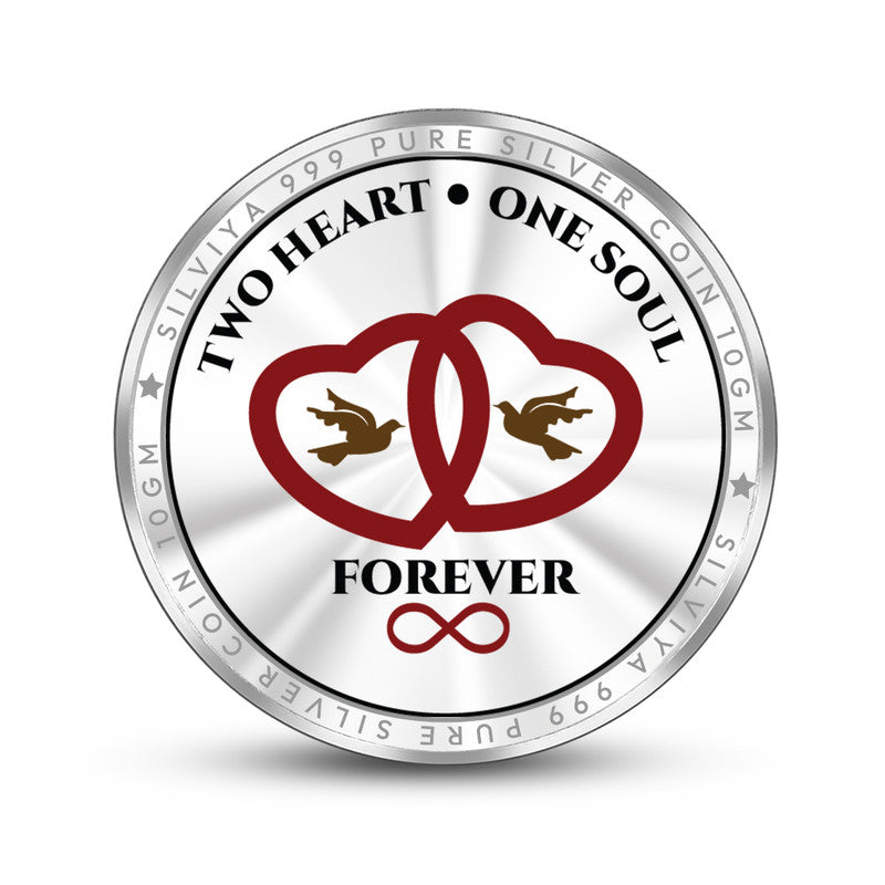 25th Anniversary 999 Pure Silver Round Coin – Design backside