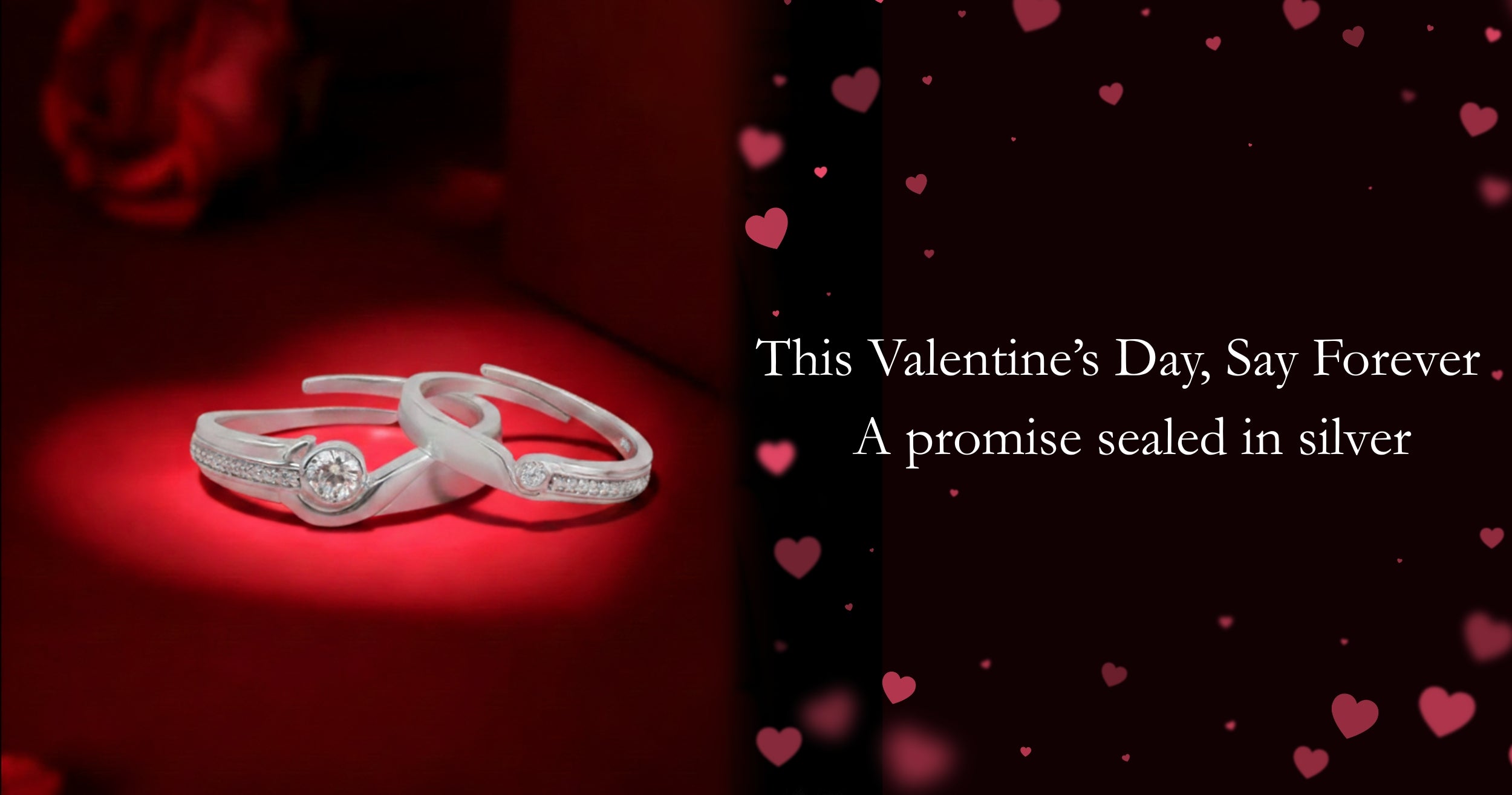 valentine's day spotlight banner