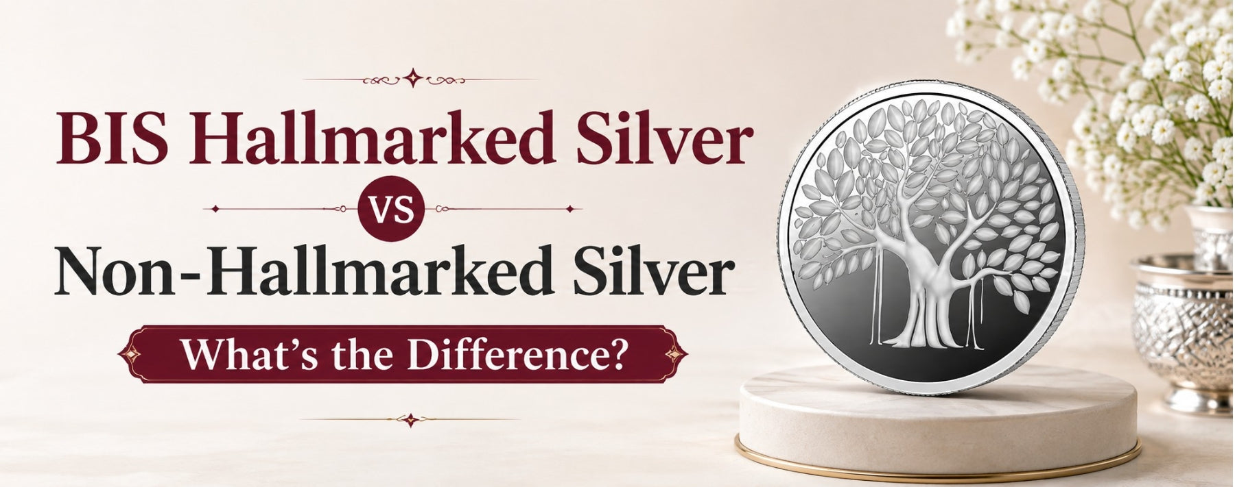 BIS Hallmarked Silver vs Non-Hallmarked Silver: What's the Difference?