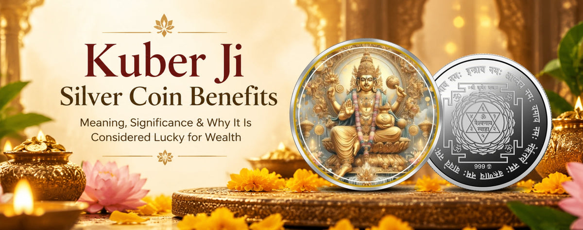 Kuber Ji Silver Coin Benefits: Meaning, Significance & Why It Is Considered Lucky for Wealth