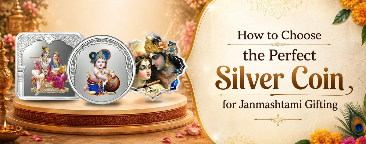 How to Choose the Perfect Silver Coin for Janmashtami Gifting