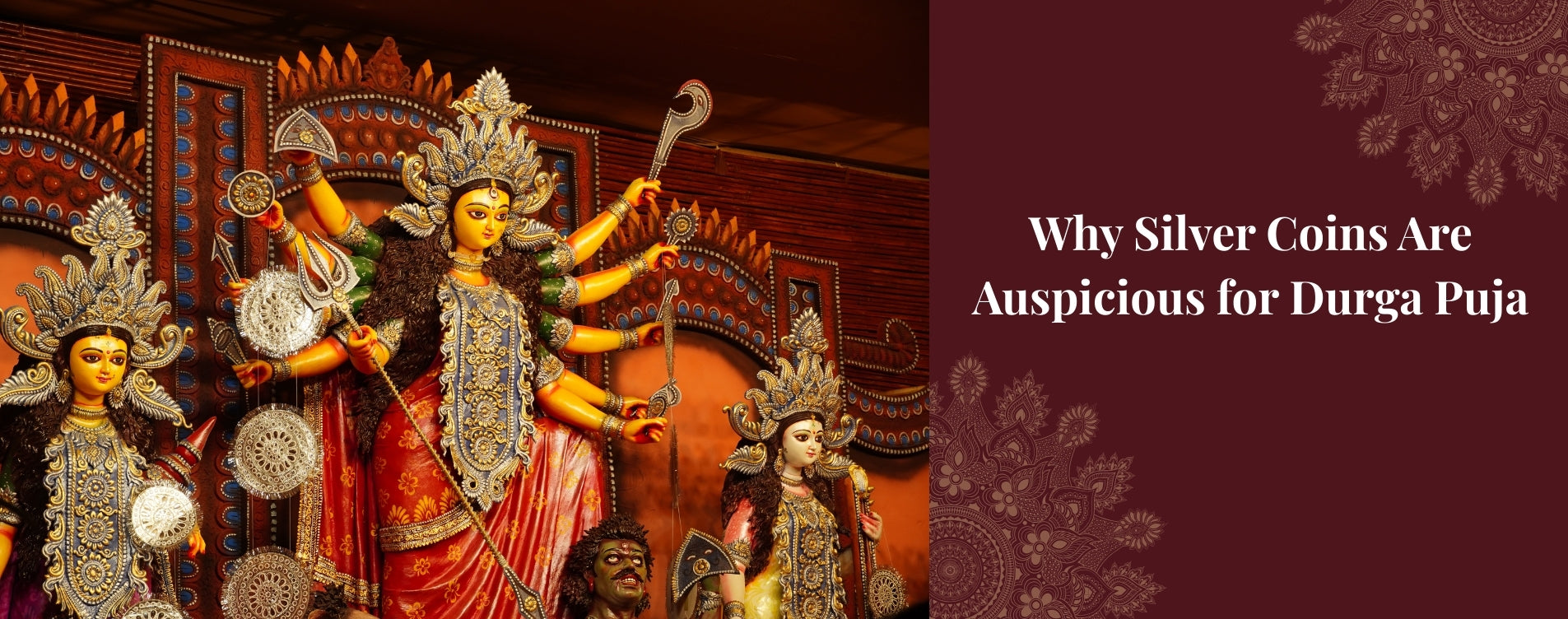 Why Silver Coins Are Auspicious for Durga Puja