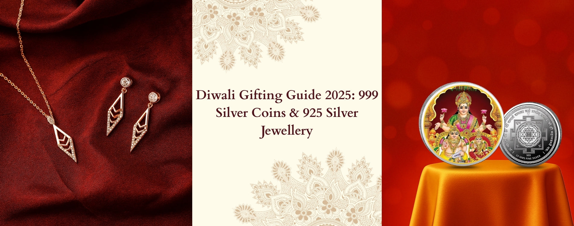 Diwali Gifting Guide 2025: 999 Silver Coins & 925 Silver Jewellery