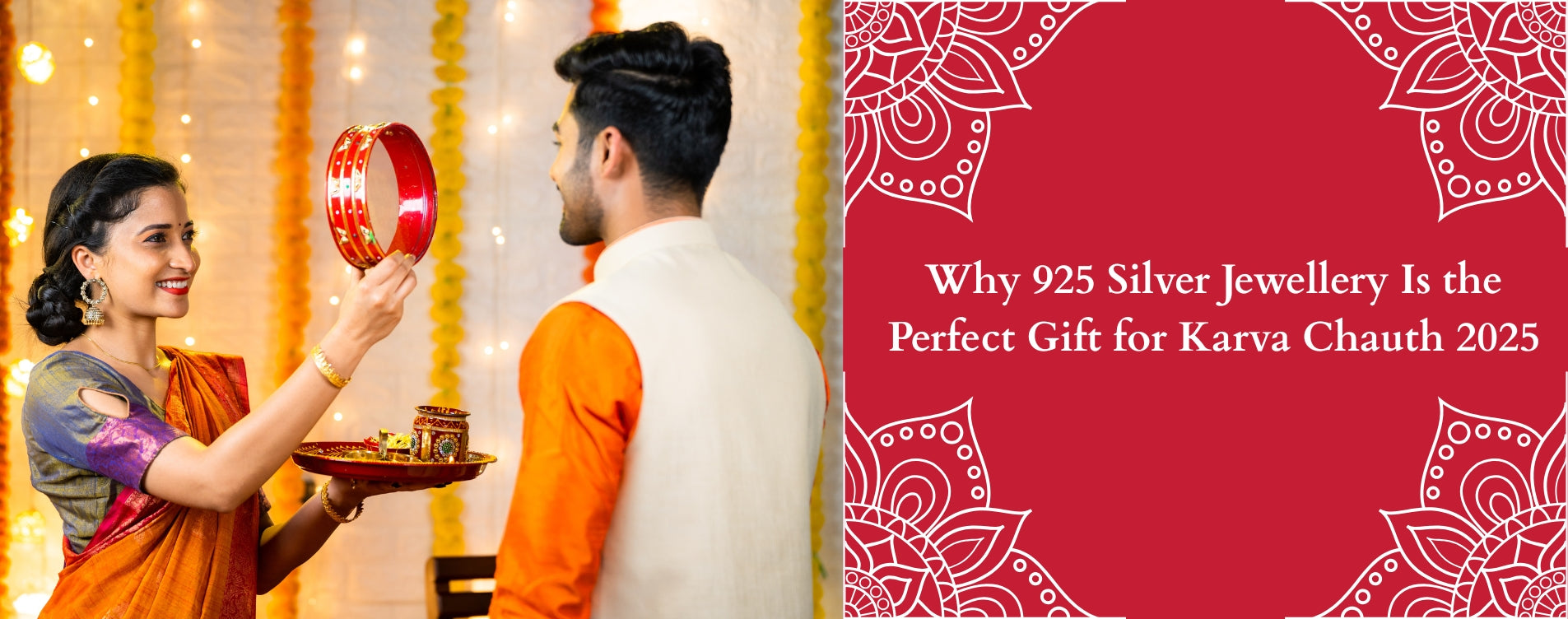 Why 925 Silver Jewellery Is the Perfect Gift for Karva Chauth 2025
